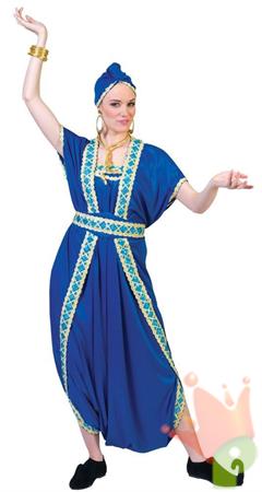 COSTUME DANZATRICE ORIENTALE ARABO ADULTA TAGLIA UNICA