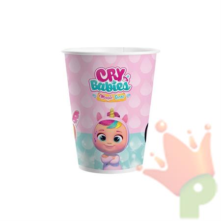BICCHIERI CRY BABIES 8 PZ 200 CC