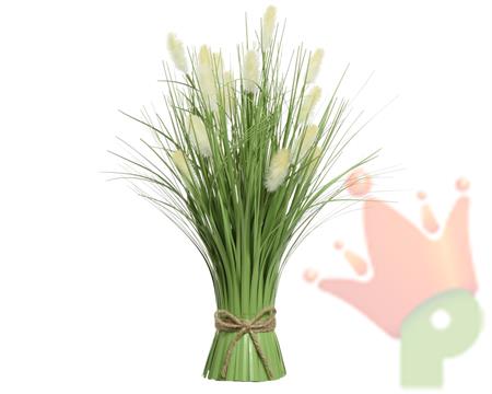 FASCIO DI FIORI VERDE BIANCO H.40X16 CM