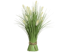 FASCIO DI FIORI VERDE BIANCO H.40X16 CM