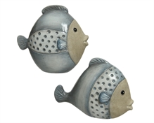 PESCE IN TERRACOTTA H.9,5X13,5X6,5 CM ASS.