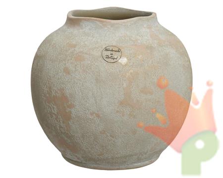 VASO IN TERRACOTTA ROTONDO H.21X24 CM