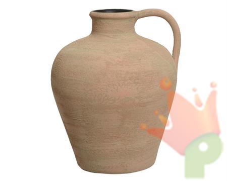 VASO BROCCA IN TERRACOTTA H.30X25 CM