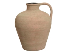 VASO BROCCA IN TERRACOTTA H.30X25 CM