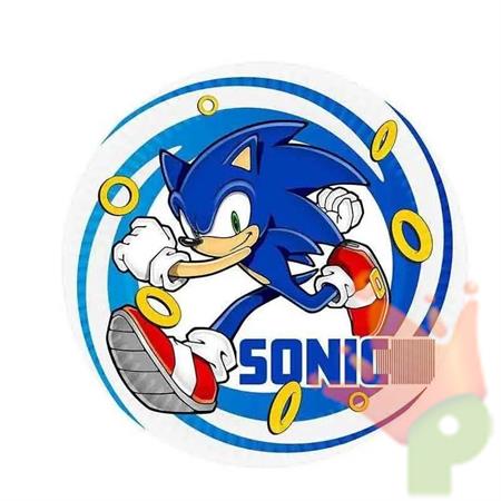 PIATTI SONIC IN CARTA 18 CM 8 PZ