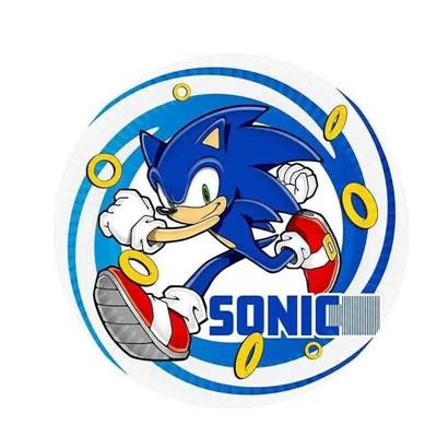 PIATTI SONIC IN CARTA 18 CM 8 PZ