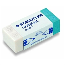 GOMMA MINI STAEDTLER RASOPLAST COMBI PER MATITA E INCHIOSTRO