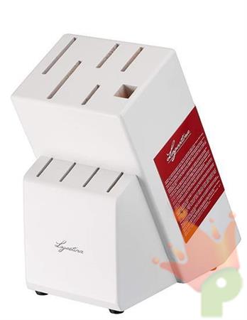 CEPPO PORTACOLTELLI LEGNO BIANCO