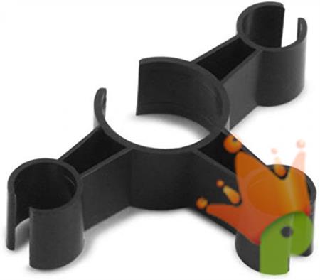 CLIP TRIPLO PER CANDELA FONTANA PIROTECNICA 24 PZ