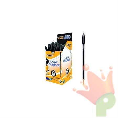 CONFEZIONE PENNE BIC NERO 50 PZ