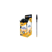 CONFEZIONE PENNE BIC NERO 50 PZ