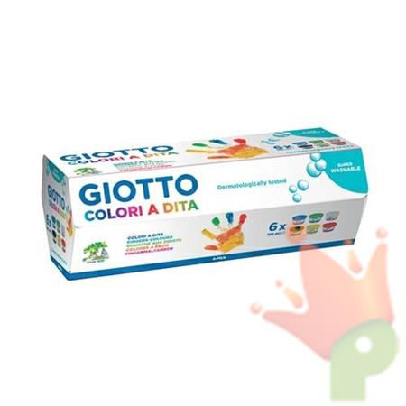 COLORI A DITA GIOTTO 100ml 6PZ