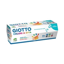 COLORI A DITA GIOTTO 100ml 6PZ