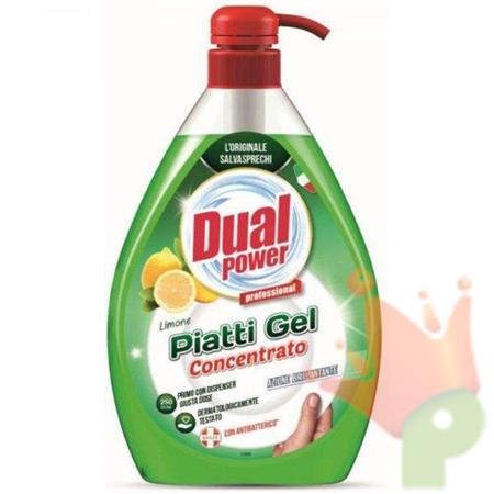 DUAL POWER GEL PIATTI LIMONE 1LT