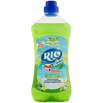 RIO AZZURRO BUM BUM PLUS PAVIMENTI 1 LT LIMONE E ZENZERO