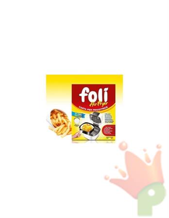 FOGLI QUADRI PER FRIGGITRICE ARIA 20X20 CM