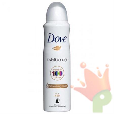 DOVE DEODORANTE SPRAY 125 ML INVISIBLE DRY