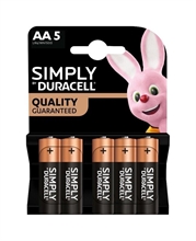 DURACELL SIMPLY STYLO AA X5