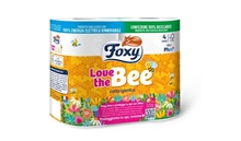 FOXY IGIENICA 4 ROTOLI 2 VELI LOVE THE BEE
