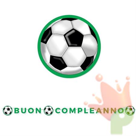 FESTONE KIT SCRITTA MAXI CALCIO 600 CM