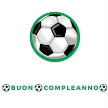 FESTONE KIT SCRITTA MAXI CALCIO 600 CM