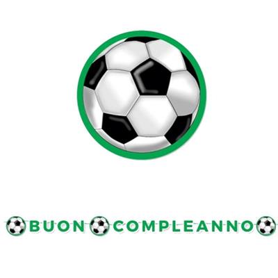 FESTONE KIT SCRITTA MAXI CALCIO 600 CM