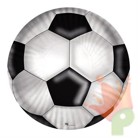 PIATTI FOOTBALL 8 PZ 24 CM