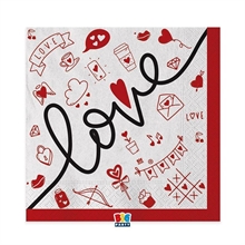 TOVAGLIOLI LOVE 16 PZ 33X33 CM