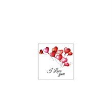 TOVAGLIOLI LOVE BALLONS 25X25 CM 20 PZ