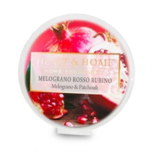 CIALDA IN CERA DI SOIA 26 G  MELOGRANO ROSSO RUBINO