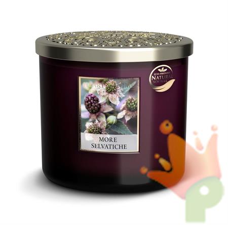 CANDELA HEART & HOME 220 G 2 STOPPINI MORE SELVATICHE