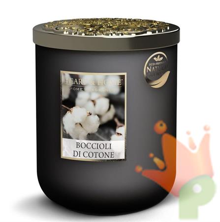 CANDELA HEART & HOME 110 G BOCCIOLI DI COTONE