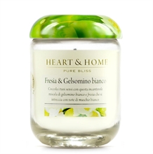 CANDELA HEART & HOME 340 G FRESIA E GELSOMINO