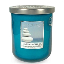 CANDELA HEART & HOME 340 G SEMPLICEMENTE SPA