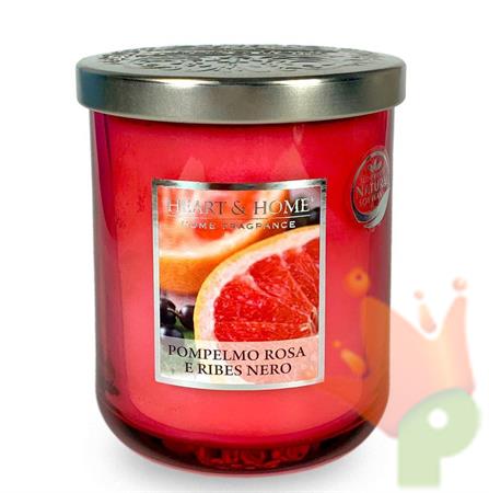 CANDELA HEART & HOME 115 G POMPELMO ROSA E RIBES NERO
