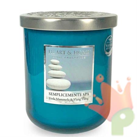 CANDELA HEART & HOME 115 G SEMPLICEMENTE SPA