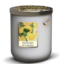 CANDELA HEART & HOME 110 G PROFUMO DI LIMONI