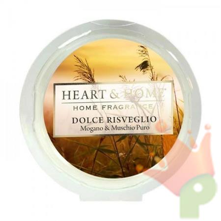 CIALDA IN CERA DI SOIA HEART & HOME 26 G DOLCE RISVEGLIO