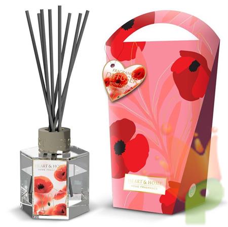 DIFFUSORE HEART & HOME  CAREZZA D'AMORE 70 ML