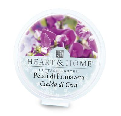 CIALDE IN CERA DI SOIA HEART & HOME 26 G PETALI DI PRIMAVERA