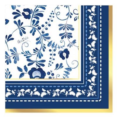 TOVAGLIOLI BLUE GRACE 3 VELI 33X33 CM 16 PZ