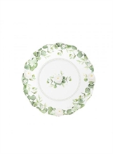 PIATTI ROMANTIC GREEN 21 CM 8 PZ