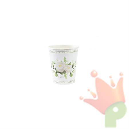 BICCHIERI ROMANTIC GREEN 250 CC 8 PZ
