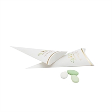 CONI CARTA PRIMA COMUNIONE ORO 10 PZ 8X17 CM