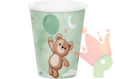 BICCHIERI CARTA BABY ORSETTO 8 PZ 200 CC