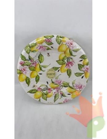 PIATTI LEMONY 21 CM 8 PZ