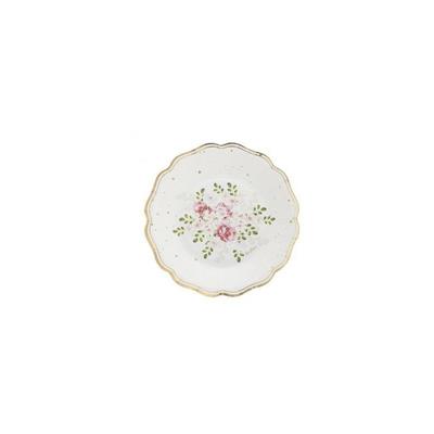 PIATTI QUEEN ROSE 21 CM 8 PZ