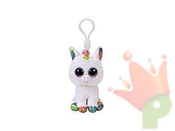 PORTACHIAVI PELUCHE TY BEANIE BOOS CLIPS PIXI