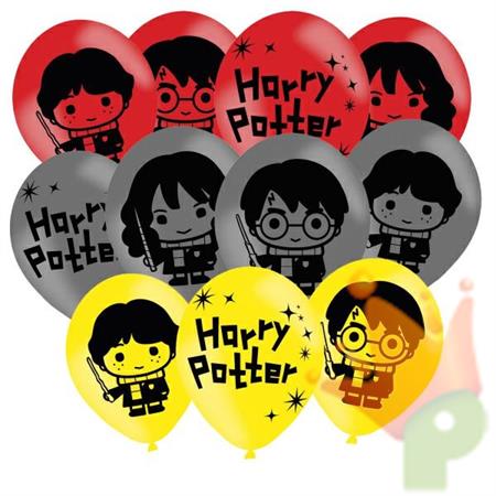 PALLONCINI LATTICE HARRY POTTER 6 PZ 27 CM