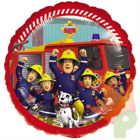 PALLONCINO MYLAR SAM IL POMPIERE 43CM